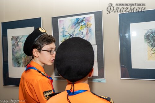 Открытие выставки работ  художника-иллюстратора Евгении Ивановны Стерлиговой _DSC6018